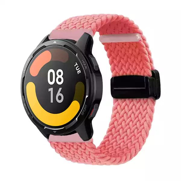 بند پارچه ای ساعت هوشمند شیائومی S1 active طرح Solo Loop — تصویر ۶