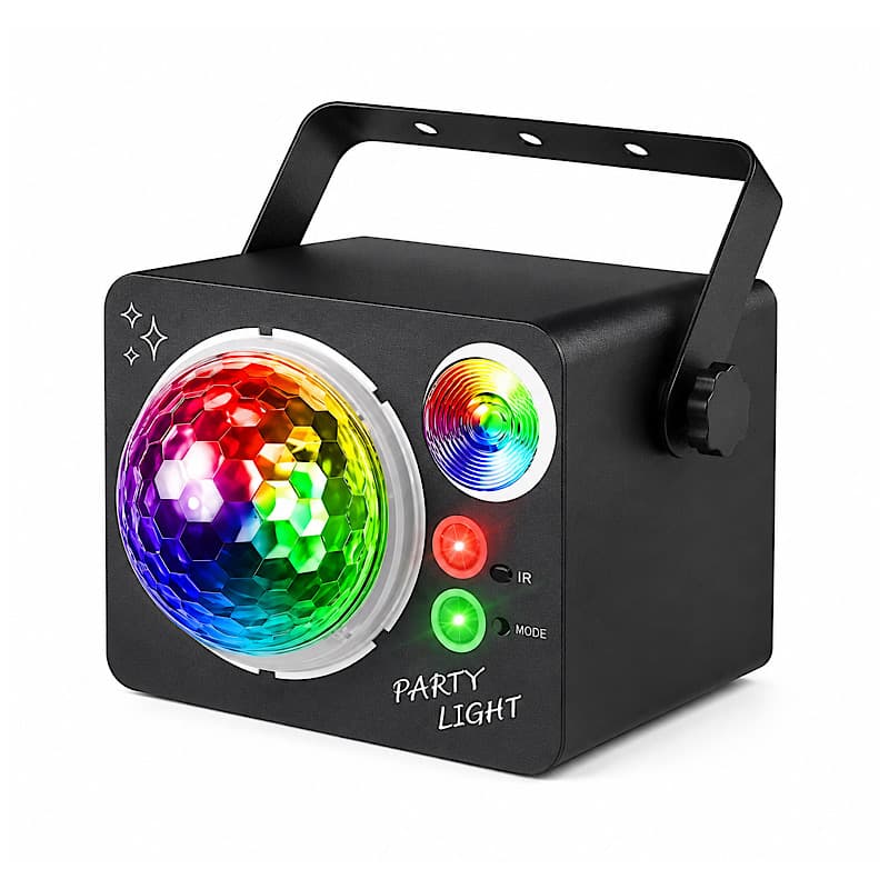 مینی رقص نور ترکیبی مجیک بال و لیزری Party Light DQ-02 | تغذیه Type-C — تصویر ۳