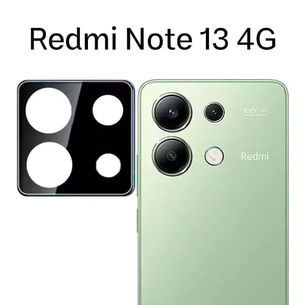 گلس محافظ لنز گوشی شیائومی Note 13 4G شابلونی | جنس شیشه ای — تصویر ۲