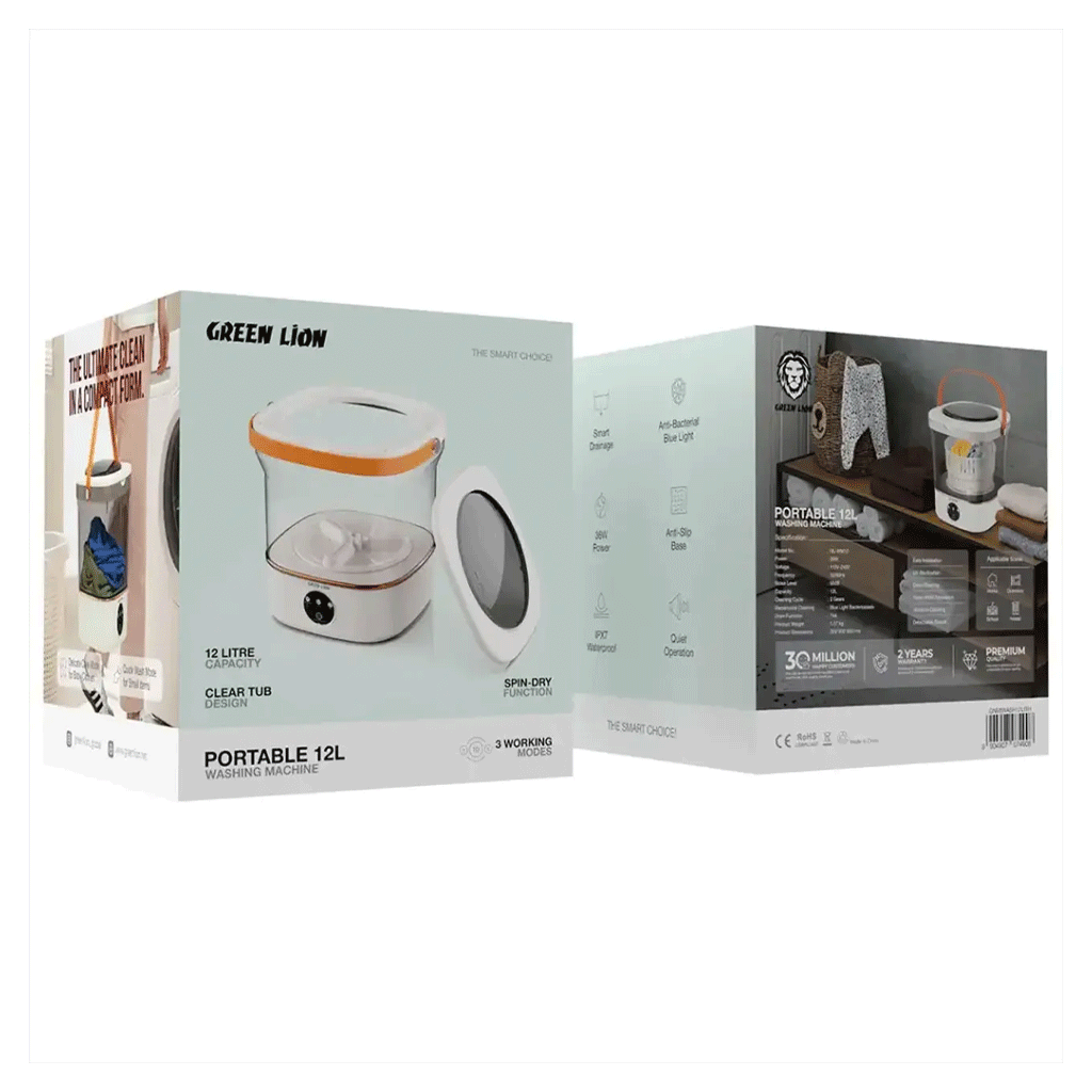 مینی واش UV گرین لاین مدل Green Lion GNMIWASH12LWH — تصویر ۹