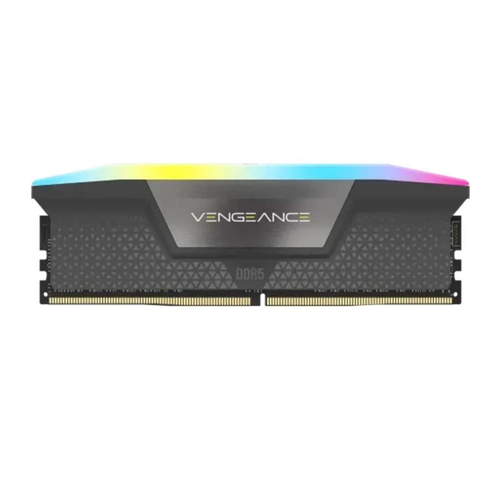 رم DDR5 دسکتاپ 16 گیگابایت 5600Mhz CL40 کورسیر مدل VENGEANCE RGB تک کاناله | 16 5600 RGB — تصویر ۸