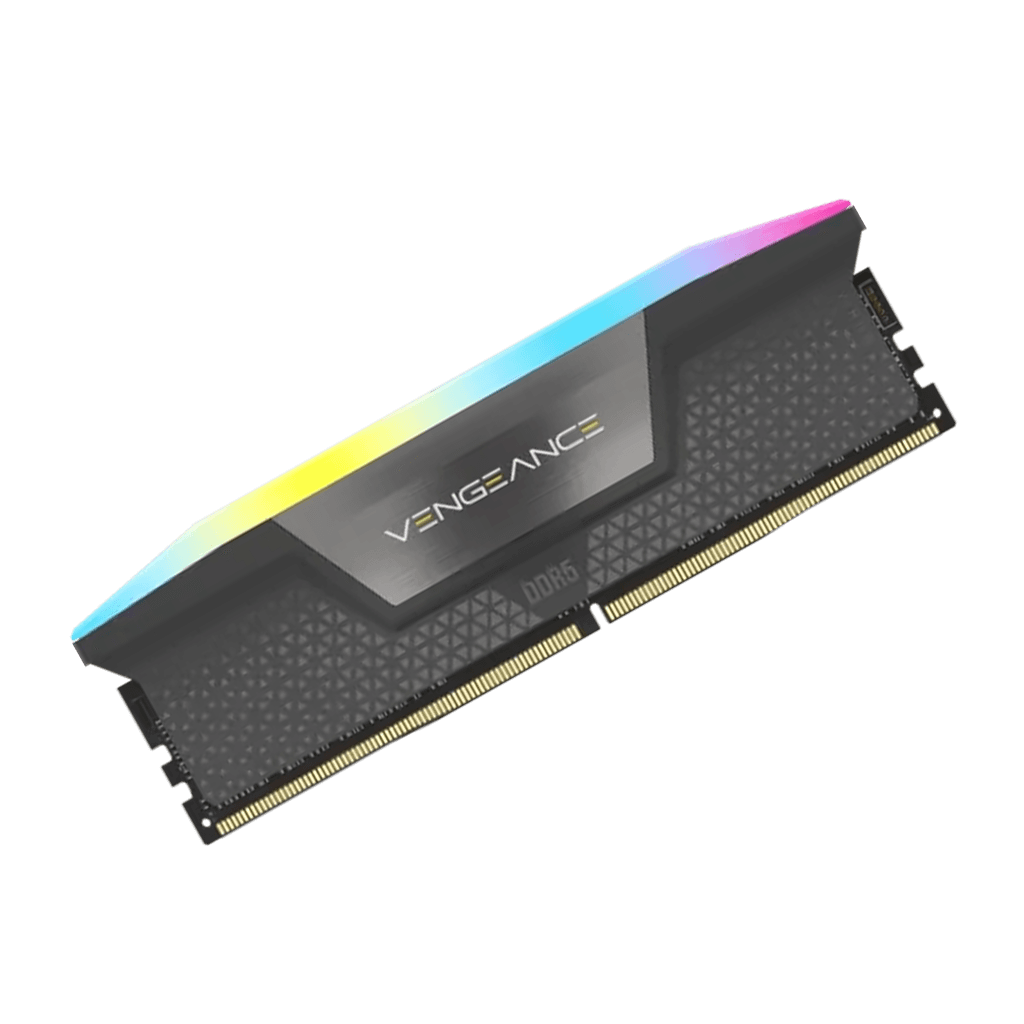 رم DDR5 دسکتاپ 16 گیگابایت 5600Mhz CL40 کورسیر مدل VENGEANCE RGB تک کاناله | 16 5600 RGB — تصویر ۴