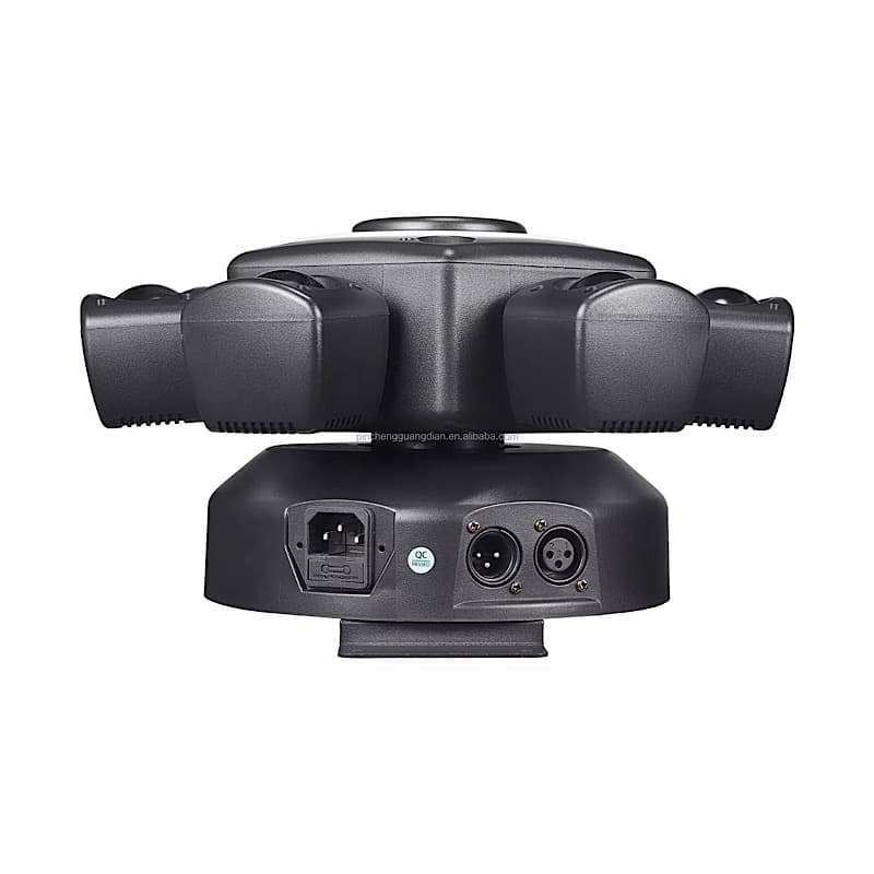 دستگاه رقص نور كينگ كنگ ۶ لنز فضایی گوبو مدل Flash Pro LIGHT (افکت نورپردازی استیج و دی‌جی) — تصویر ۶