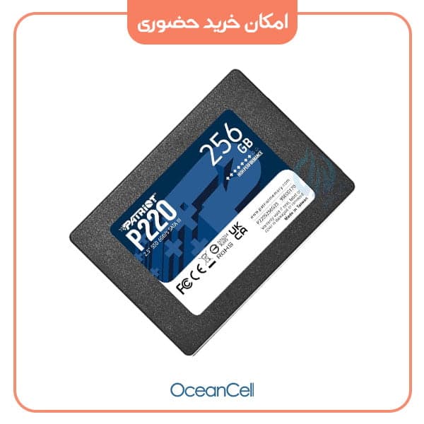 اس اس دی پاتریوت Patriot P220 SATA III 2.5inch 256GB — تصویر ۲