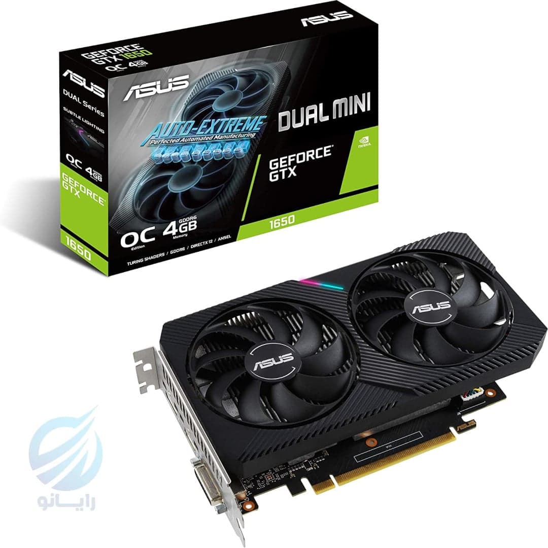 کارت گرافیک ایسوس مدل Dual GTX 1650 OC 4GB