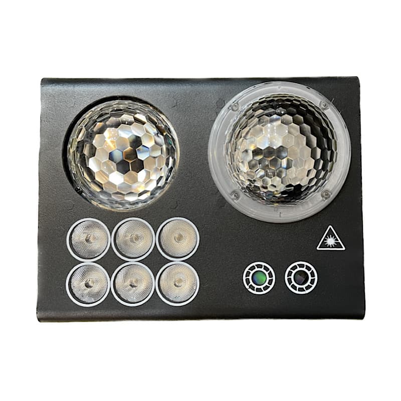 افکت نوری ۴ کاره واترلایت دار مدل 07 (مجیک بال، لیزر، گلکسی و فلاشر) | 4in1 LED Effect Light — تصویر ۳