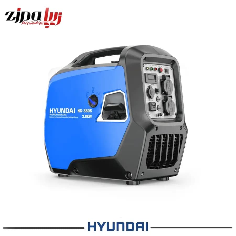 موتور برق بنزینی اینورتری هیوندای HG3808 — تصویر ۲