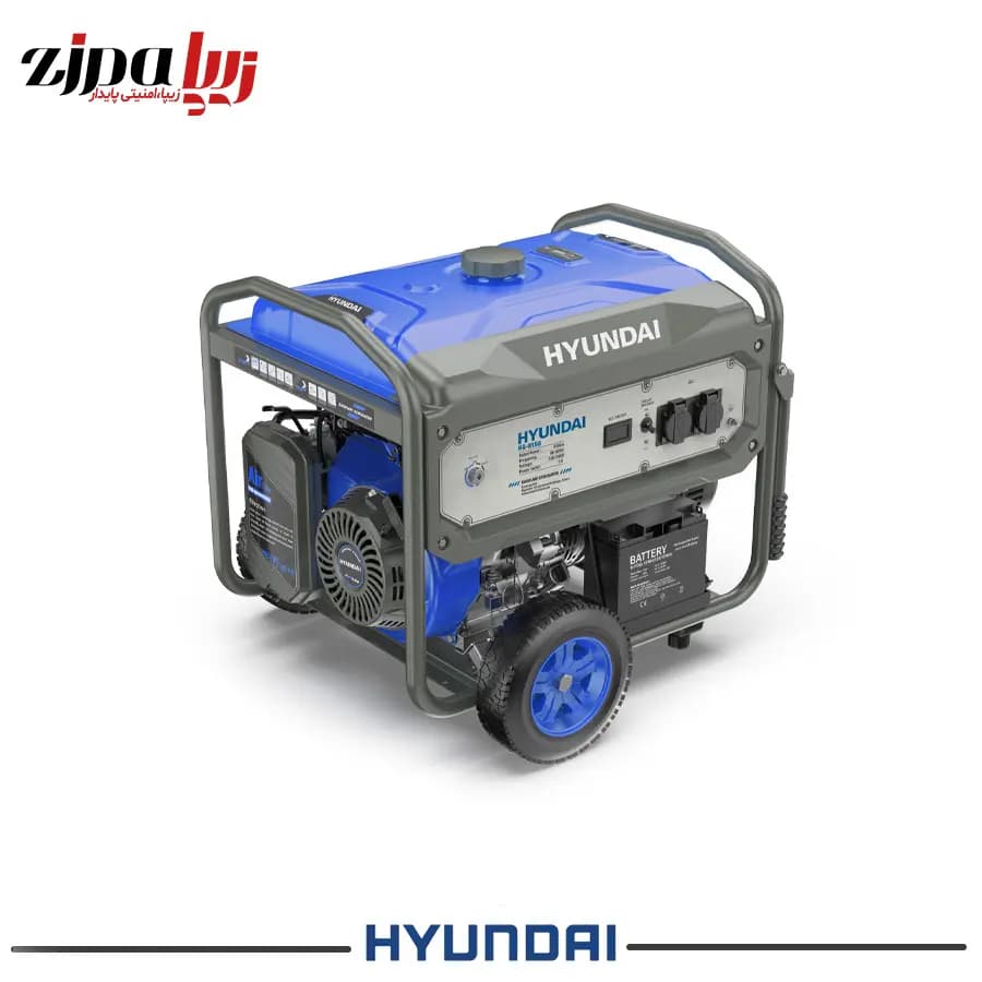 موتور برق بنزینی هیوندای hg8156 — تصویر ۲