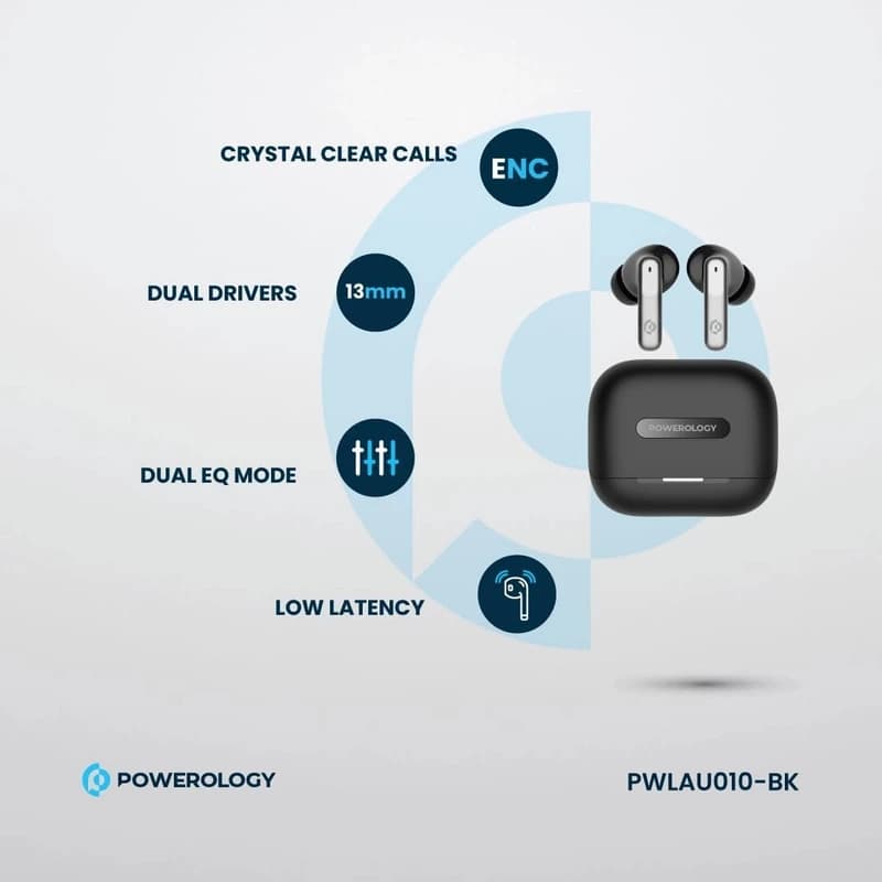هدفون بلوتوثی پاورولوژی POWEROLOGY PW10 — تصویر ۸