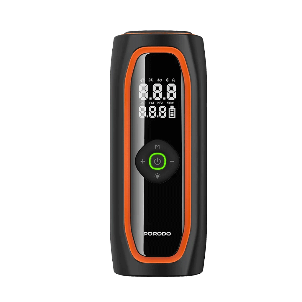 پمپ باد شارژی پرودو مدل Porodo Voltair 7500mAh — تصویر ۳