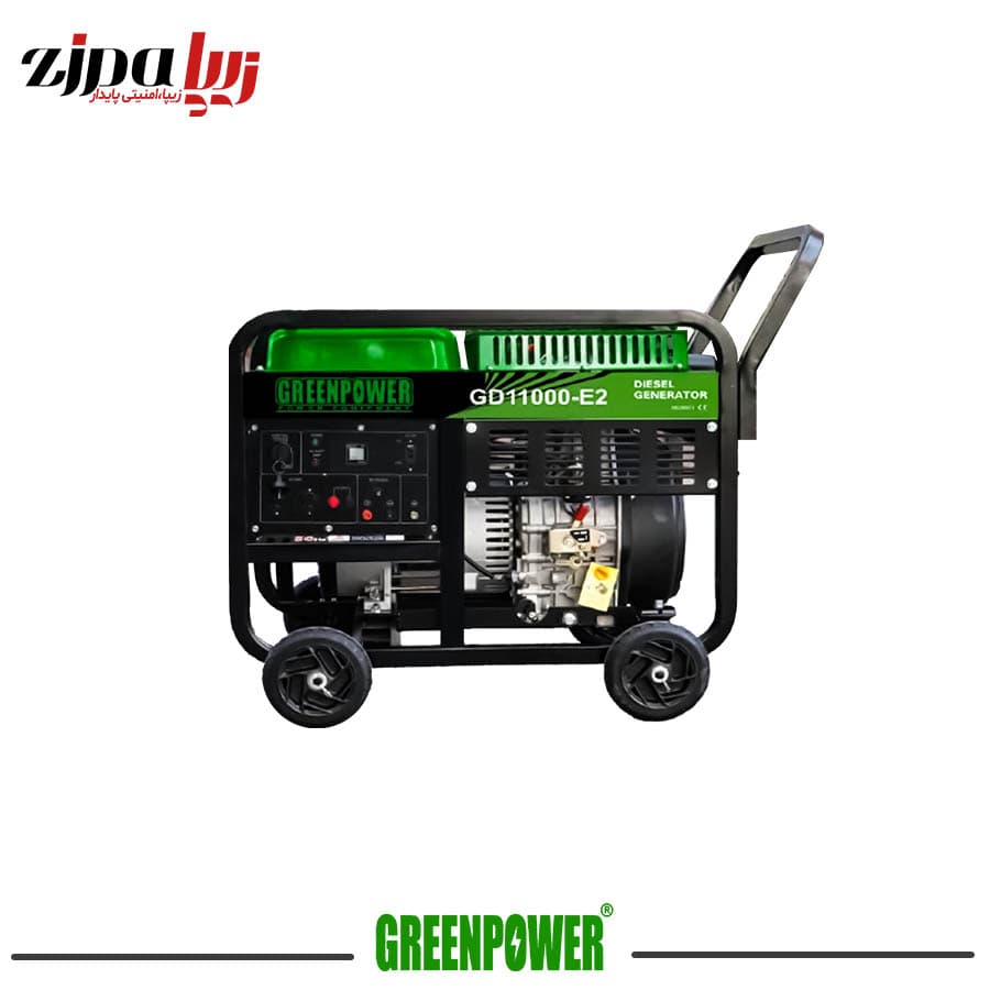 موتور برق دیزلی GD 11000-ET3 گرین‌پاور(سه/تک فاز)