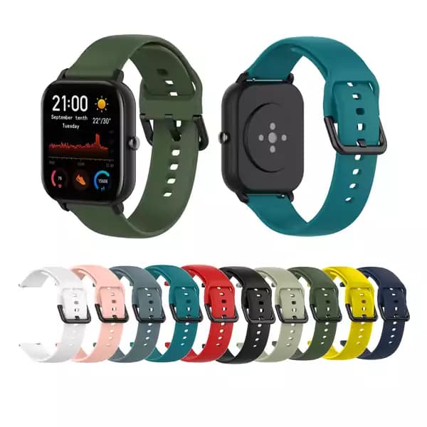 بند ساعت هوشمند Amazfit GTS 2 Mini طرح سیلیکون
