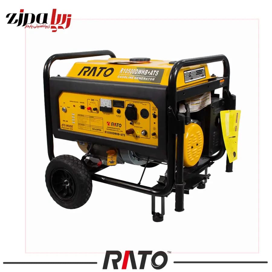 موتور برق راتو اتوماتیک 7.5 کیلووات مدل R10500DWHB+ATS — تصویر ۲