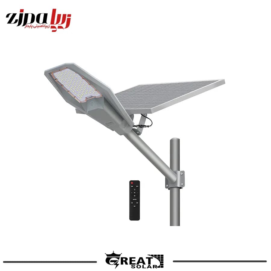 چراغ خیابانی خورشیدی 400W مدل COBRA گریت سولار
