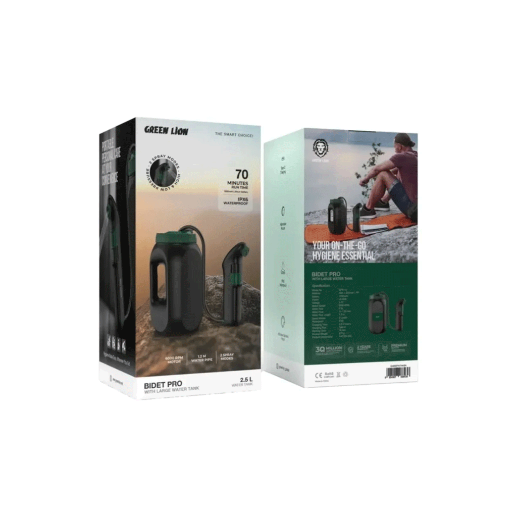 دوش و بیده سفری گرین لاین مدل Green lion GPB-12 — تصویر ۲