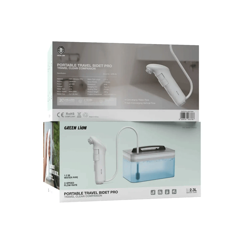 دوش و بیده شارژی گرین لاین مدلgreenlion GPB-08 — تصویر ۲