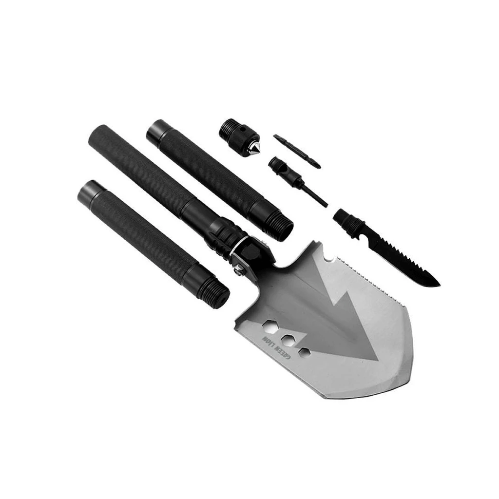 ابزار چندکاره سفری گرین لاین مدل Multi Shovel