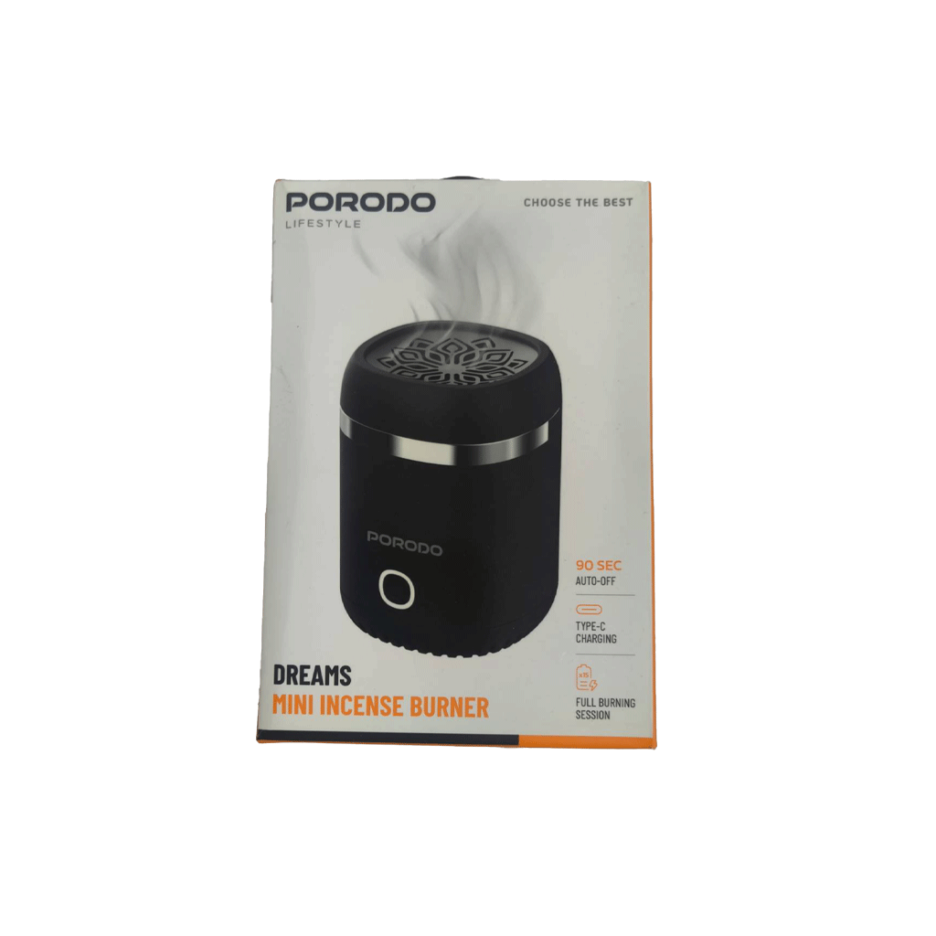 دستگاه بخور مینی پرودو مدل Porodo Lifestyle Dreams Mini Incense Burner — تصویر ۲