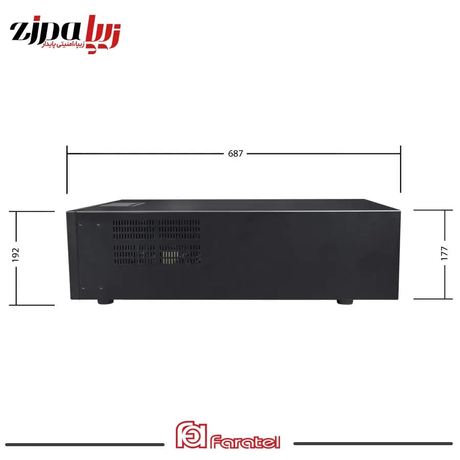 یوپیاس آنلاین توان 10 کاوا مدل CAD10KX3-RT-4U فاراتل — تصویر ۵