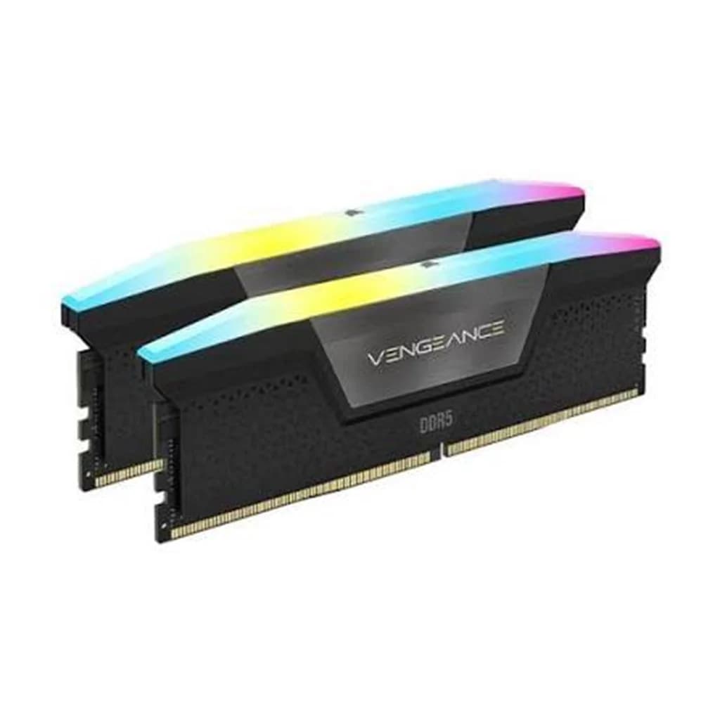 رم DDR5 دسکتاپ 32 گیگابایت 6600Mhz CL38 کورسیر مدل VENGANCE RGB BLACK دو کاناله — تصویر ۷