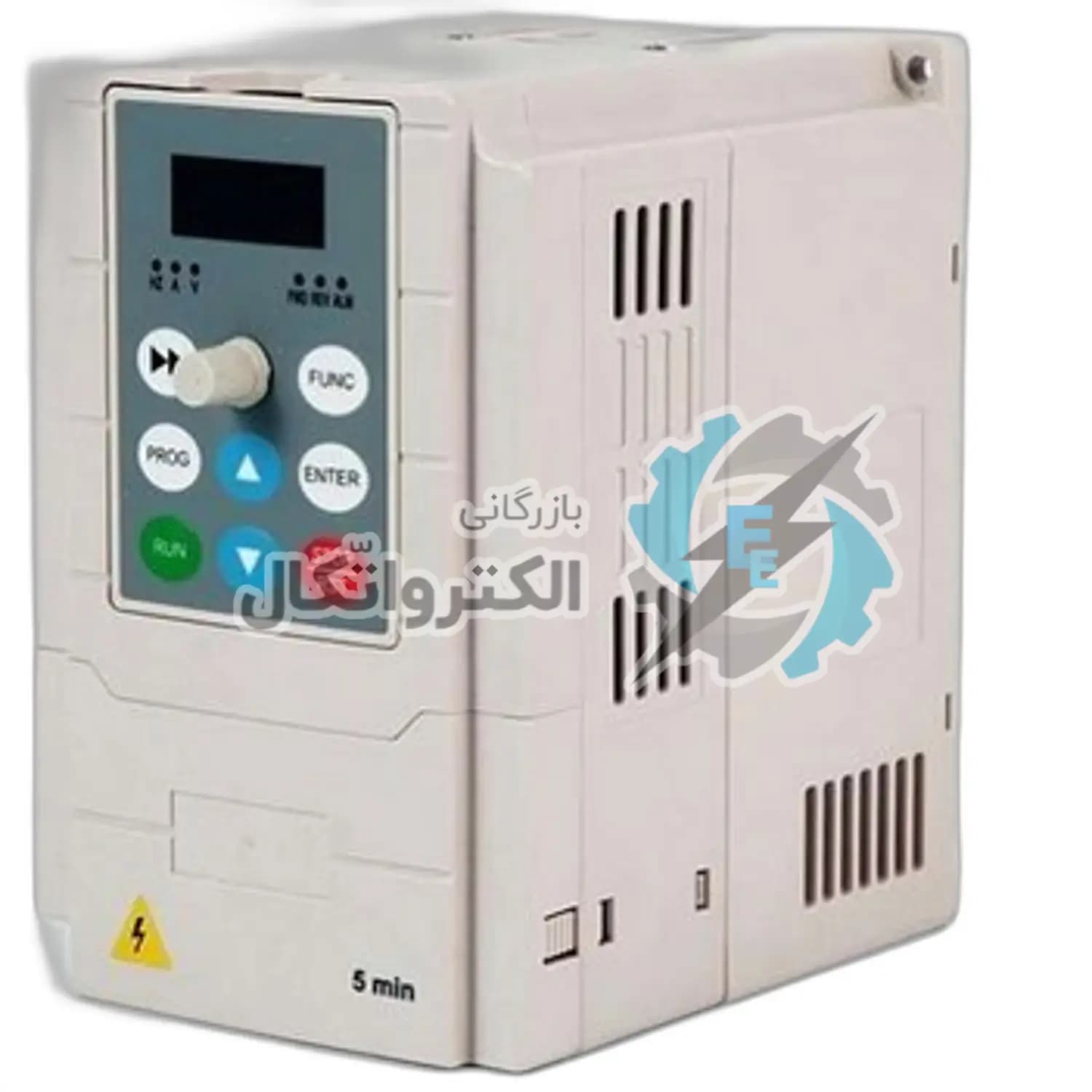 اینورتر 1.5 کیلو وات (2 اسب بخار) سری SY2000 سانیو تک فاز مدل 1R5G-S2 ا 1.5kW single phase Sanyu SY2000-1R5G-S2 vector inverter | بازرگانی الکترو اتکال