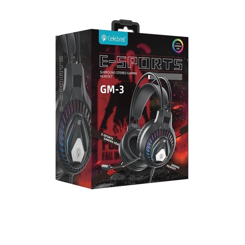 هدفون گیمینگ سلبریت مدل GM3 — تصویر ۸