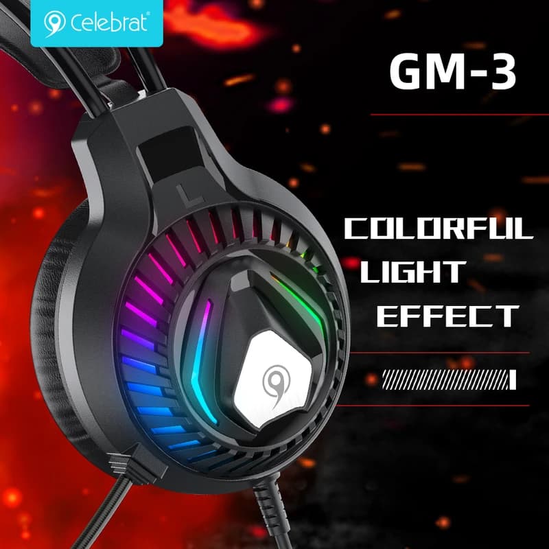هدفون گیمینگ سلبریت مدل GM3 — تصویر ۶