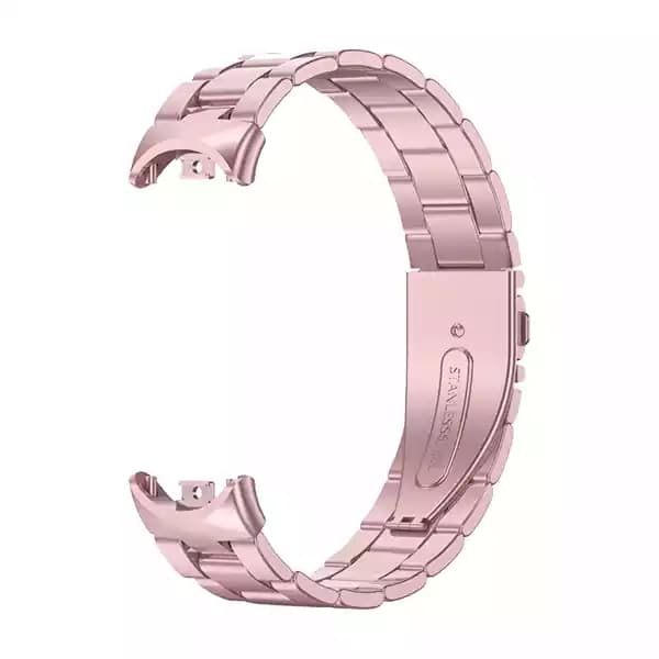 بند فلزی Mi Band 8 شیائومی طرح 3 مهره | رنگبندی 4 تایی همراه قابلیت تنظیم سایز — تصویر ۵