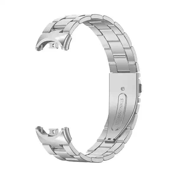 بند فلزی Mi Band 8 شیائومی طرح 3 مهره | رنگبندی 4 تایی همراه قابلیت تنظیم سایز — تصویر ۳