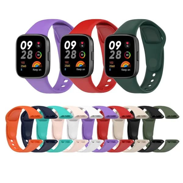 بند سیلیکونی ساعت هوشمند Xiaomi Redmi Watch 3 — تصویر ۹