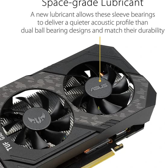 کارت گرافیک ایسوس TUF GTX 1660 Ti OC 6GB Gaming ا ASUS TUF GTX 1660 Ti OC 6GB Gaming GDDR6 Graphics card — تصویر ۲