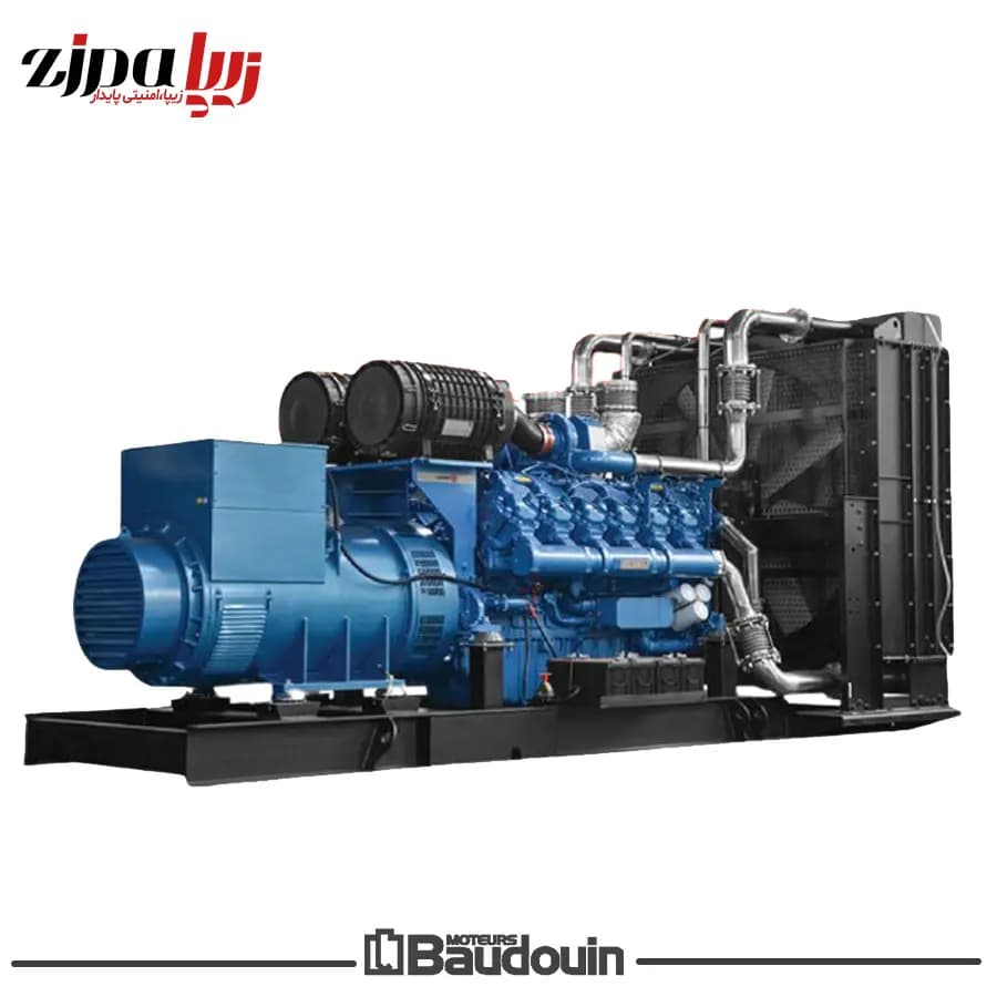 دیزل ژنراتور توان 1000 کاوا مدل 12M26G1000-5 بادوین