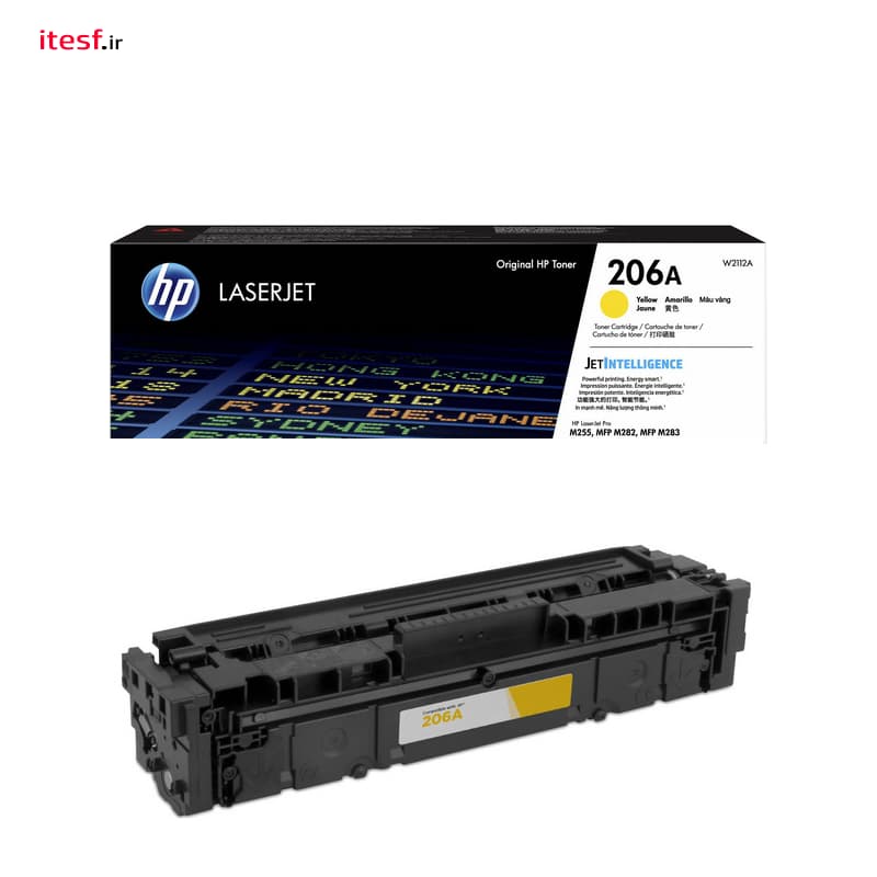 کارتریج لیزری اچ پی HP 206A | رنگ زرد — تصویر ۳