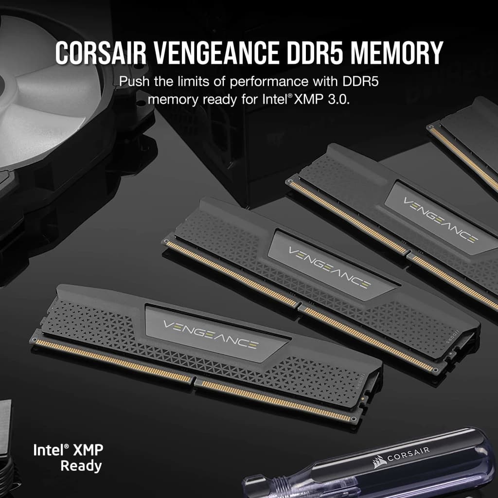 رم DDR5 دسکتاپ 32 گیگابایت 6200Mhz CL36 کورسیر مدل VENGEANCE دو کاناله — تصویر ۱۰