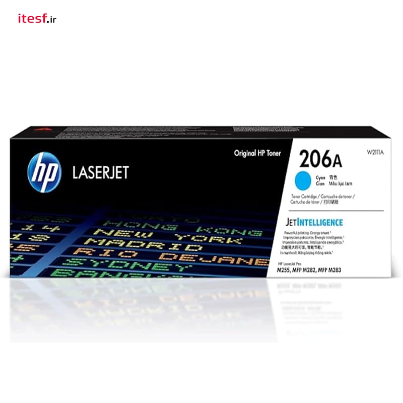 کارتریج لیزری اچ پی HP 206A | رنگ آبی