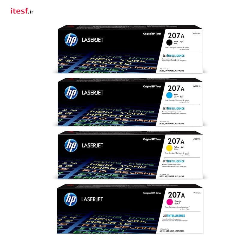 ست کامل کارتریج رنگی اچ پی HP 207A