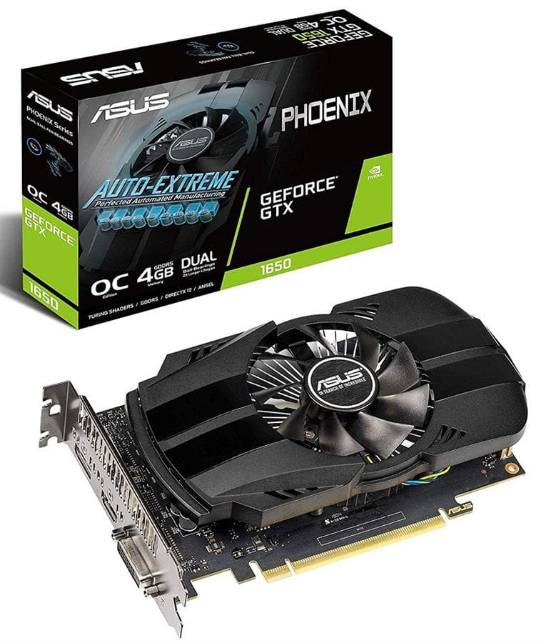 کارت گرافیک ایسوس مدل PH-GTX1650-O4G حافظه 4 گیگابایت ا ASUS PH-GTX1650-O4G Graphics Card – 4GB — تصویر ۵