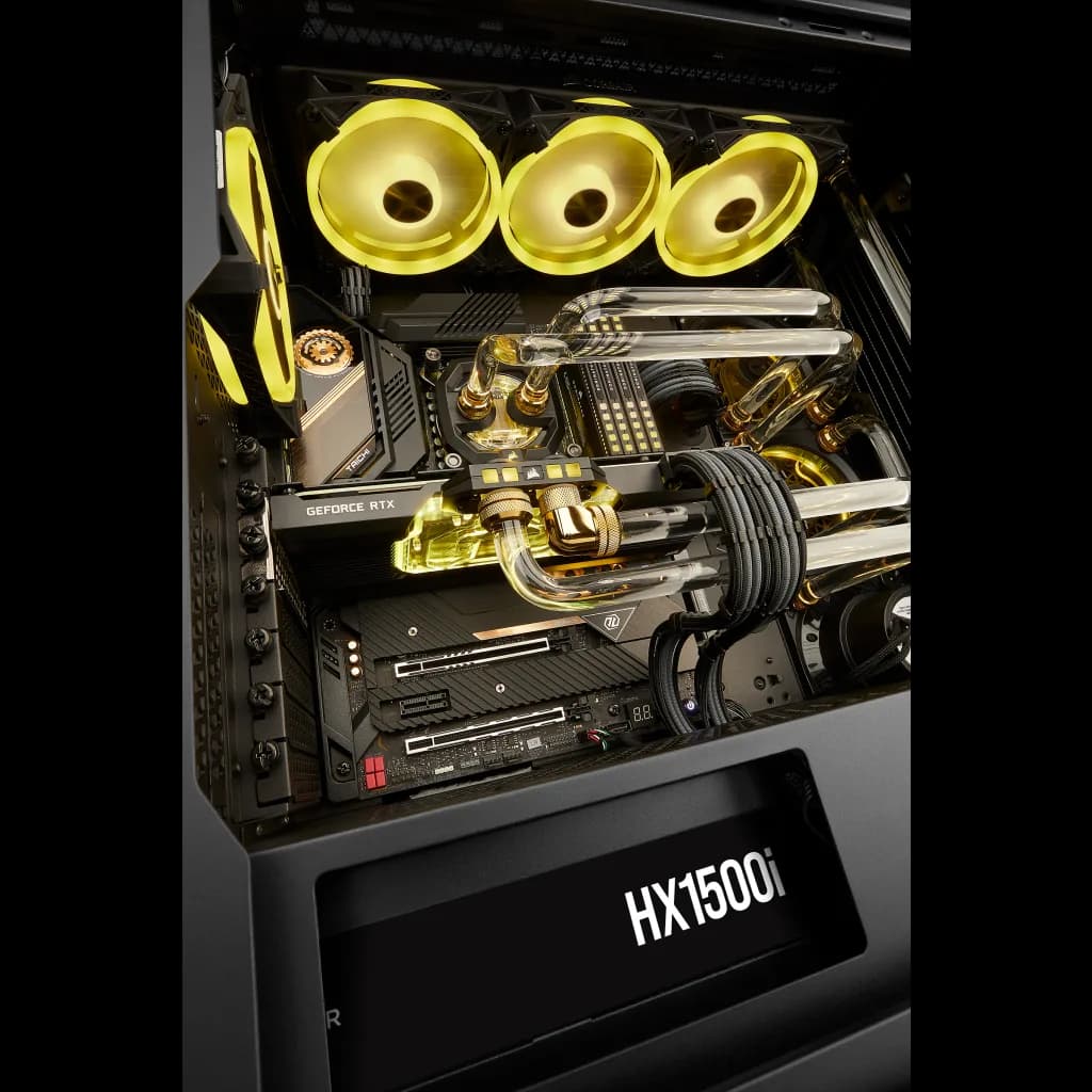 پاور 1500 وات کورسیر HX1500i Ultra-Low Noise Platinium Full Modular — تصویر ۱۱