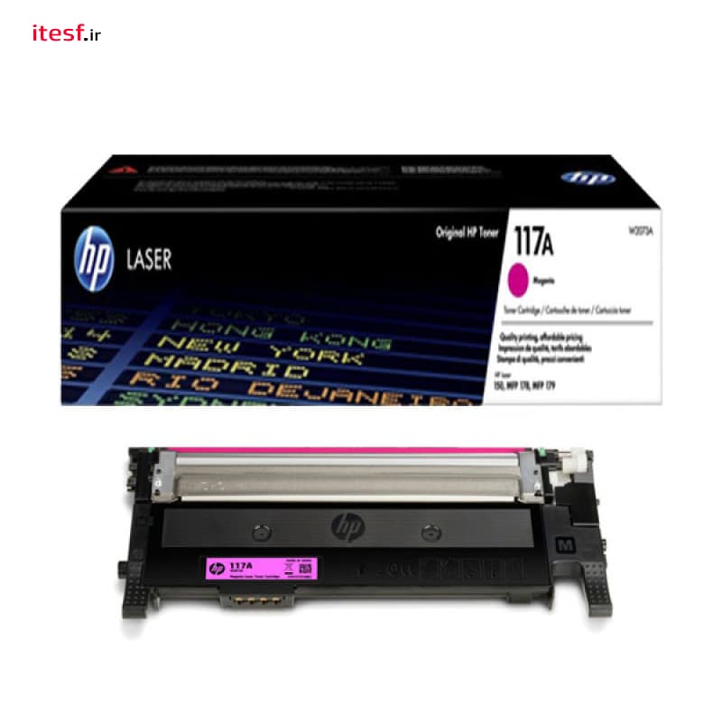 کارتریج لیزری اچ پی HP 117A | رنگ قرمز — تصویر ۳