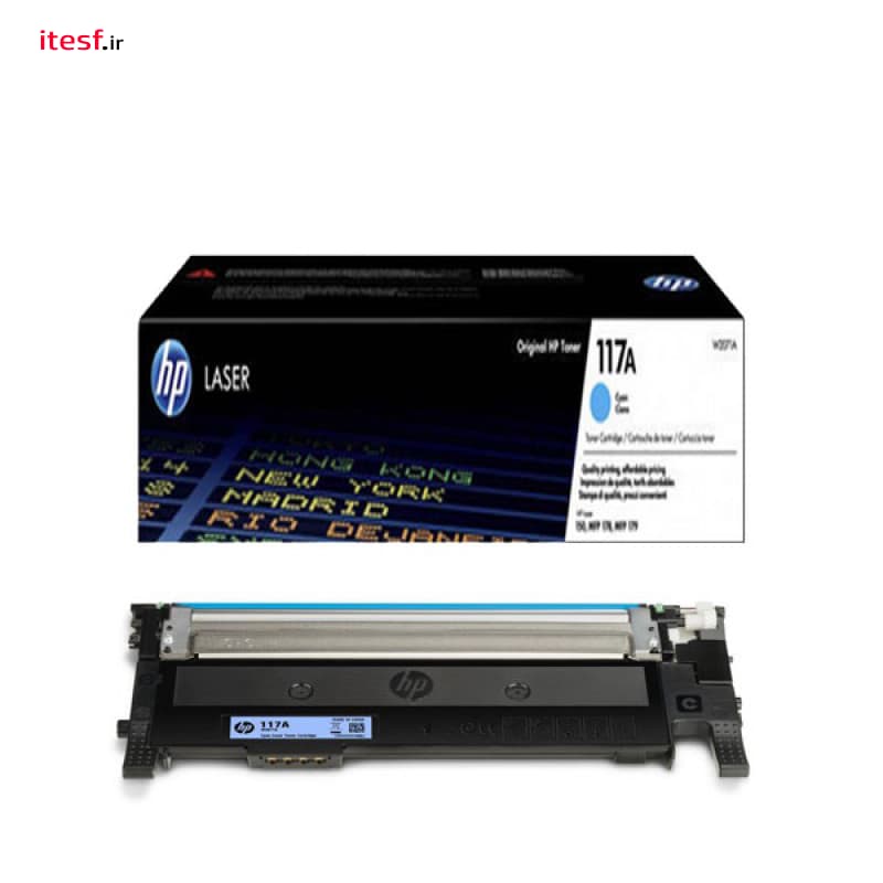 کارتریج لیزری اچ پی HP 117A | رنگ آبی — تصویر ۳