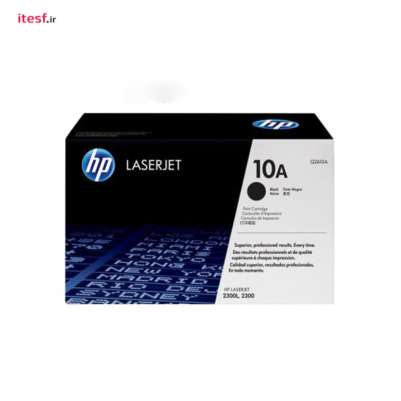 کارتریج تونر مشکی اچ پی HP 10A