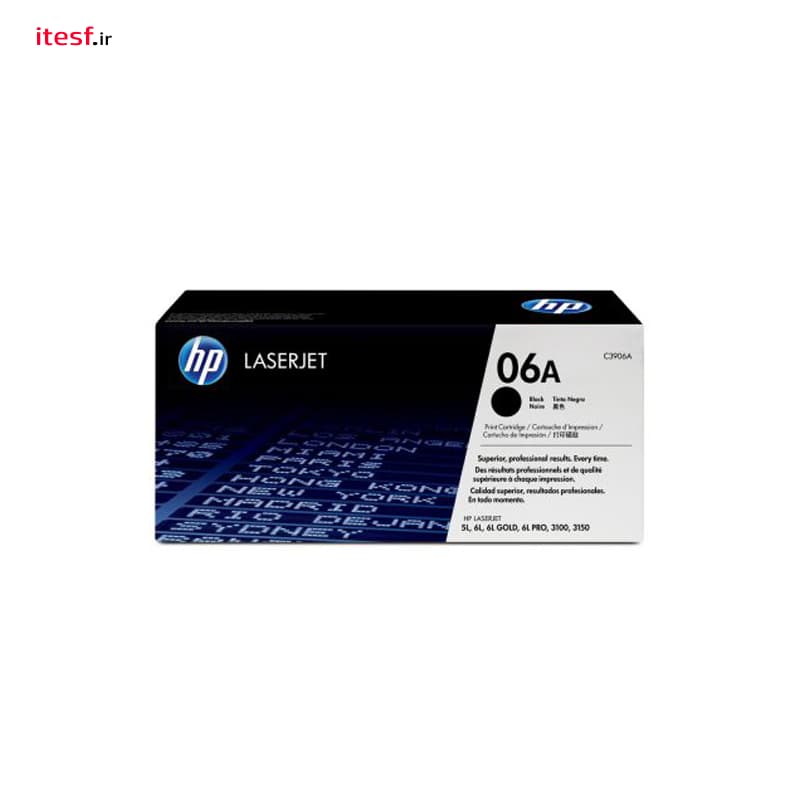 کارتریج تونر مشکی اچ پی HP 06A
