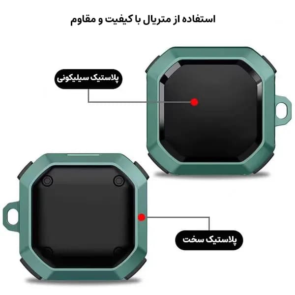 کاور Eggshell هندزفری سامسونگ بادز لایو / پرو / 2 / 2 پرو — تصویر ۲