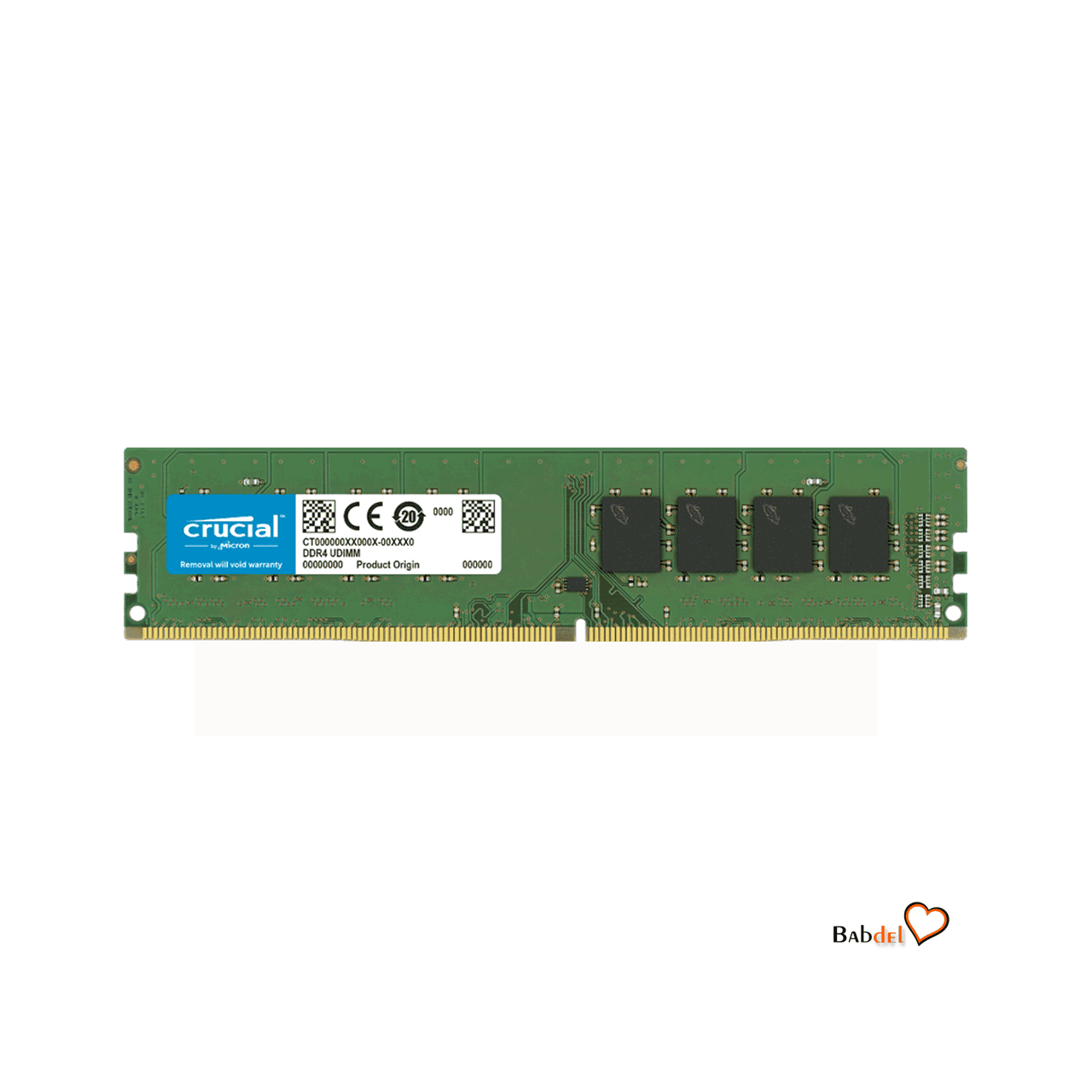 رم کروشیال UDIMM 8GB 3200MHz CL22 DDR4 ا Crucial UDIMM 8GB 3200MHz CL22 DDR4 Memory — تصویر ۵