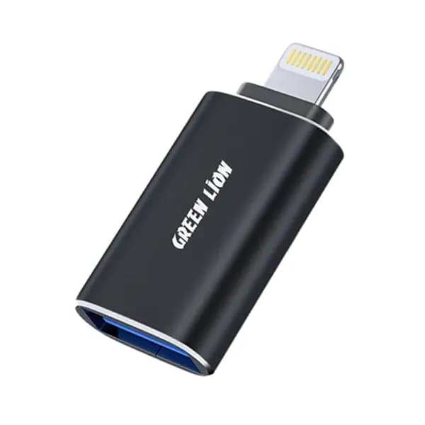 تبدیل OTG آیفون لایتنینگ گرین لاین Green Lion Lightning