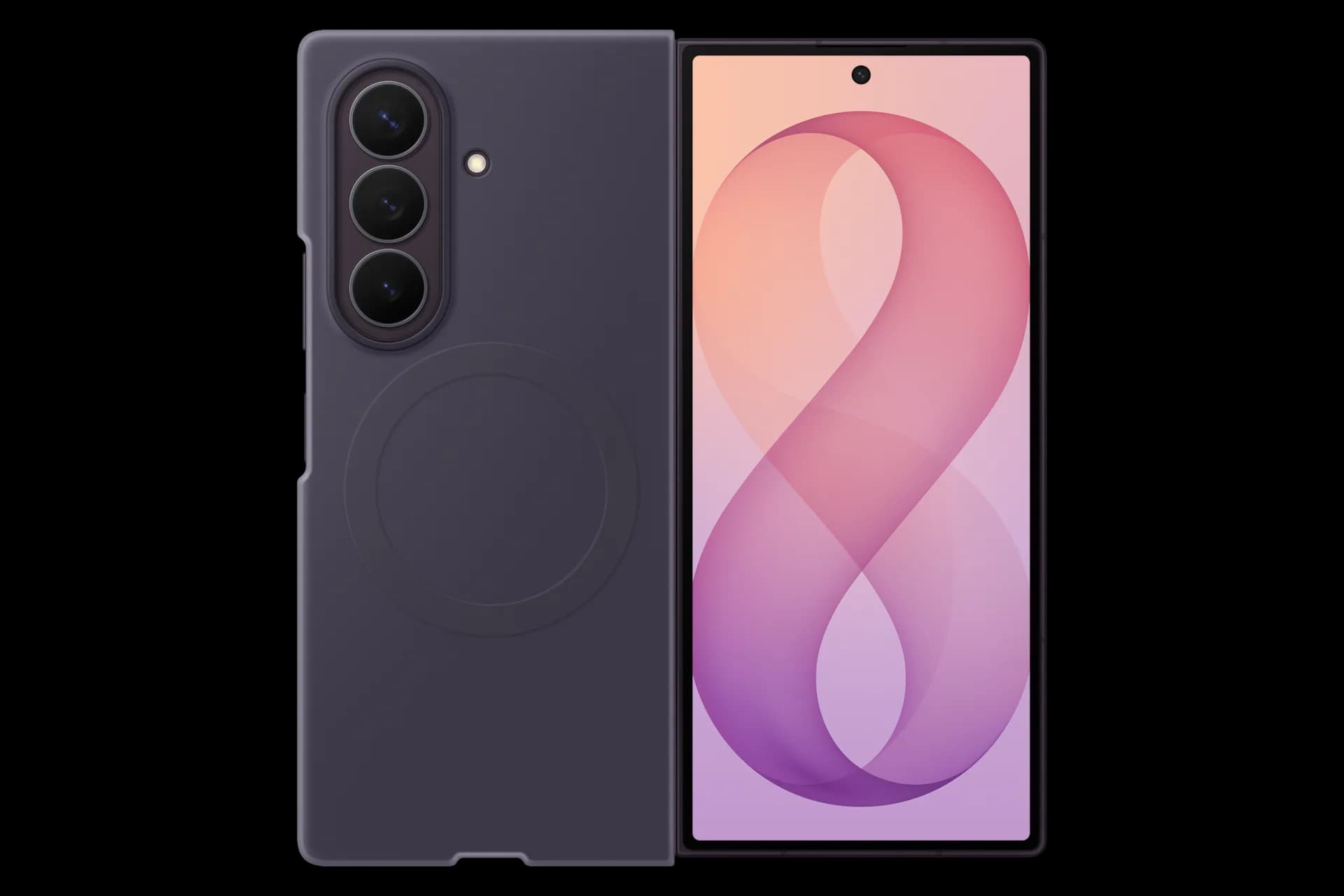 قاب سیلیکونی مگنتی اورجینال سامسونگ Galaxy Z Fold8 Ultra مدل EF-EF976