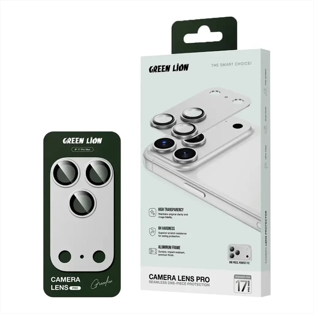 محافظ لنز دوربین گرین لاین Green Lion Camera Lens Pro مناسب آیفون 17 پرومکس — تصویر ۱۱