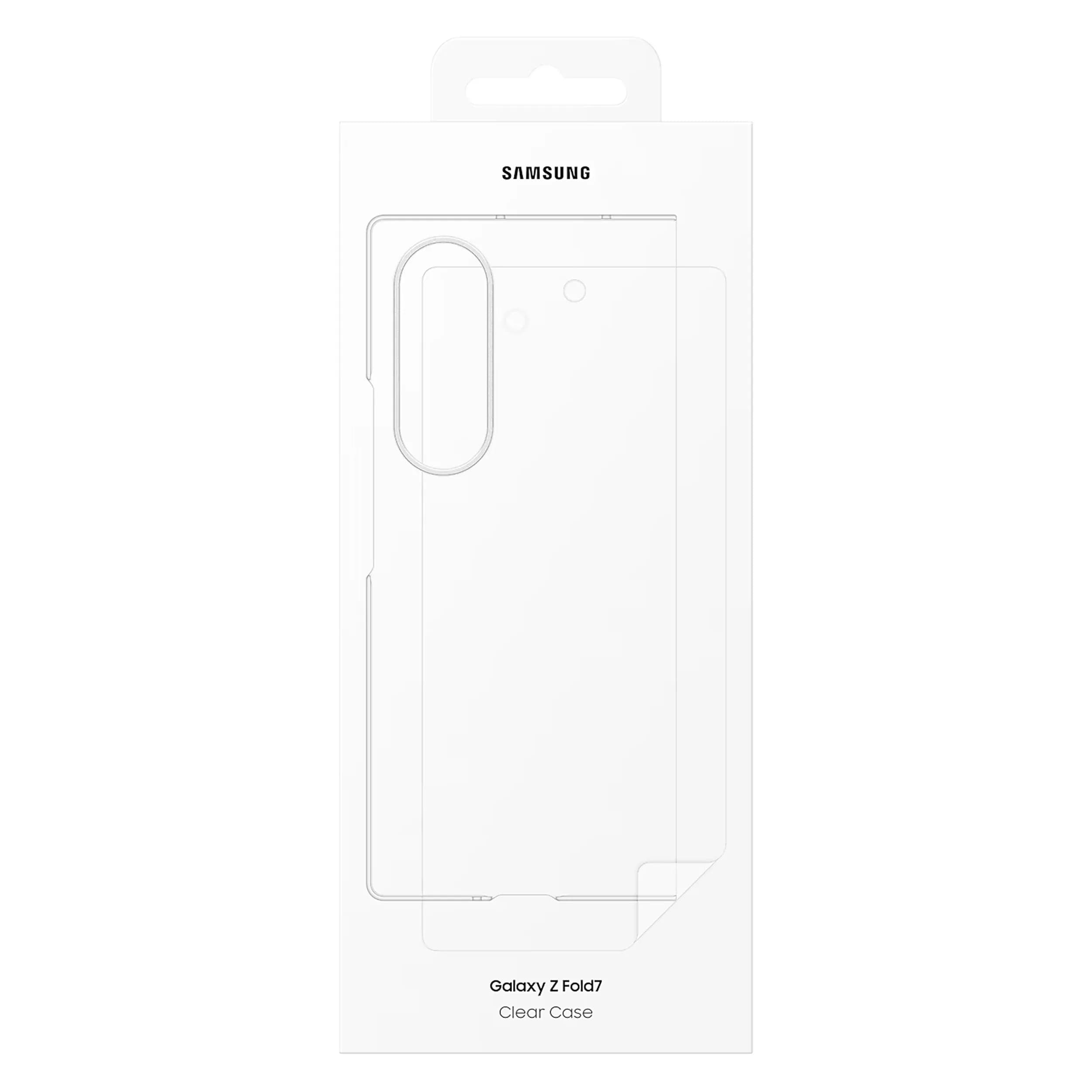 قاب اورجینال سامسونگ Clear Case برای Galaxy Z Fold 7 — تصویر ۳
