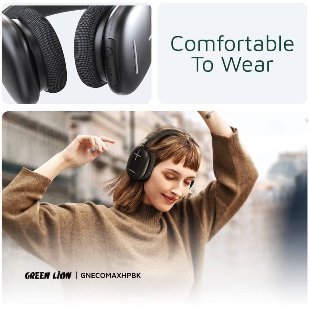 هدفون Green Lion EchoMax | کیفیت صدای شفاف و طراحی حرفهای — تصویر ۵