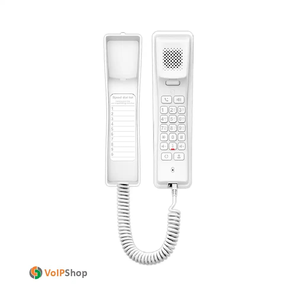 تلفن هتلی Fanvil H2U Compact IP Phone — تصویر ۸